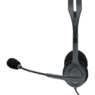 Casque Logitech H111 – Casque Stéréo Professionnel avec Micro Anti-Bruit et Connexion Jack 3,5 mm