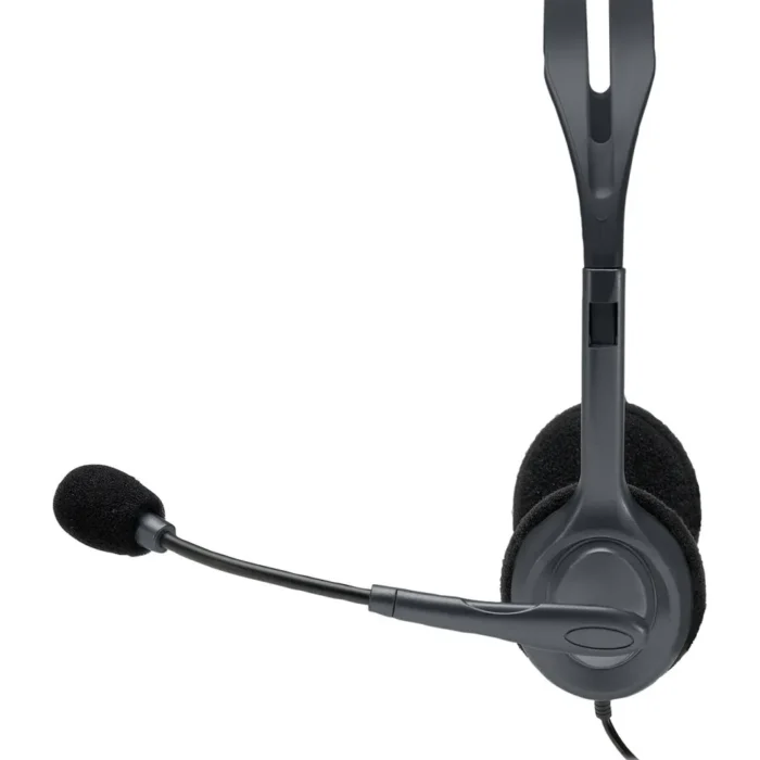 casque-logitech-h111-stereo-2 Casque Logitech H111 – Casque Stéréo Professionnel avec Micro Anti-Bruit et Connexion Jack 3,5 mm