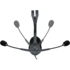 Casque Logitech H111 – Casque Stéréo Professionnel avec Micro Anti-Bruit et Connexion Jack 3,5 mm
