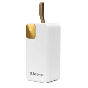 Power Bank DINEX 40000mAh – Chargeur Portable Original 22.5W Super Fast Charging, Batterie Externe Haute Capacité