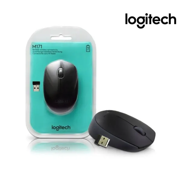 logitech-souris-sans-fil-m171 Logitech M171 – Souris Sans Fil Ultra-Fiable 2.4 GHz avec Autonomie 1 An & Compatibilité Universelle