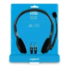 Casque Logitech H110 – Casque Stéréo avec Micro Anti-Bruit et Connexion Jack 3,5 mm
