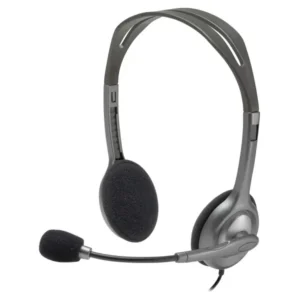 Casque Logitech H110 – Casque Stéréo avec Micro Anti-Bruit et Connexion Jack 3,5 mm