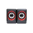 Mini Haut-Parleurs Cube USB Stéréo 3W x 2 – Son Clair et Puissant pour PC, Ordinateur Portable et Smartphone