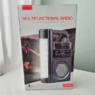 Radio Solaire Multifonction et Haut-Parleur KTF-2063 KBroad – Portable avec Bluetooth, USB/TF Card, AM/FM/SW, Batterie 3000mAh, LED 5W