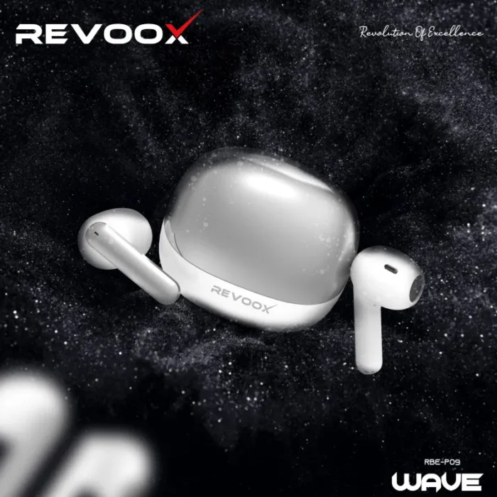 revoox-earphones-bluetooth-wave-rbe-p09 (1) REVOOX WAVE RBE-P09 – Écouteurs Bluetooth Sans Fil Premium avec Son Cristallin & Charge Rapide Type-C