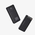 Revoox Power Bank RevoSpark RPB-P202 20000 mAh – Batterie Externe 20W avec Charge Rapide, Multi-Ports USB, Type-C, Micro et Lightning