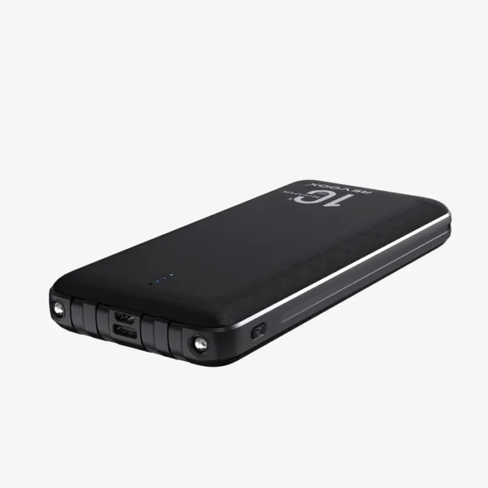 revoox-powerbank-10000mah-typec-usb-3 Revoox Power Bank RevoSpark RPB-P100 – Batterie Externe 10000 mAh 15W avec Multi-Ports USB, Type-C, Micro et Lightning