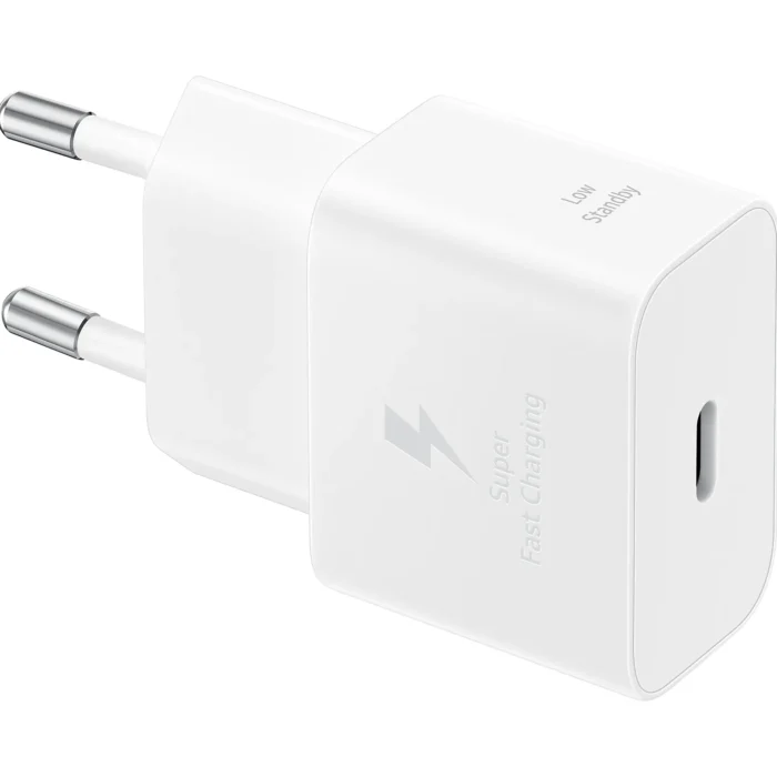 samsung-adaptateur-secteur-25w-original-1 Samsung Adaptateur Secteur 25W Original (sans câble) – Chargeur Rapide USB-C Super Fast Charging PD 3.0, Compact et Sécurisé