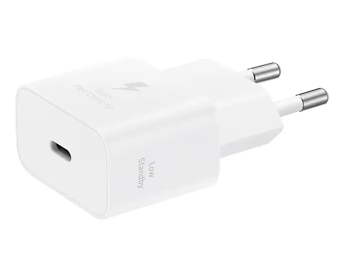 samsung-adaptateur-secteur-25w-original-4 Samsung Adaptateur Secteur 25W Original (sans câble) – Chargeur Rapide USB-C Super Fast Charging PD 3.0, Compact et Sécurisé