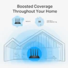 TP-Link Archer C6 Routeur WiFi AC1200 Bi-bande 2,4 GHz / 5 GHz avec MU-MIMO et Mode Point d’Accès
