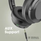 DeepBass R500 Casque Sans Fil ANC – Hi-Fi Premium avec Réduction Active du Bruit, Bluetooth 5.3 & 16H d’Autonomie