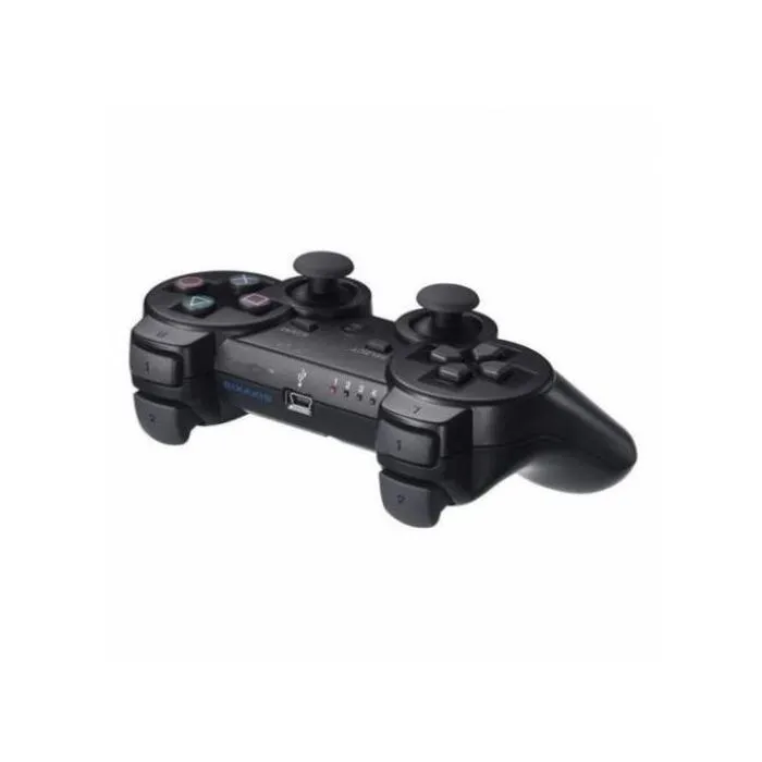 Manette PS3 Sans Fil (2) Manette PS3 Sans Fil Bluetooth Noire – Haute Performance, Batterie Rechargeable & Vibration Intégrée