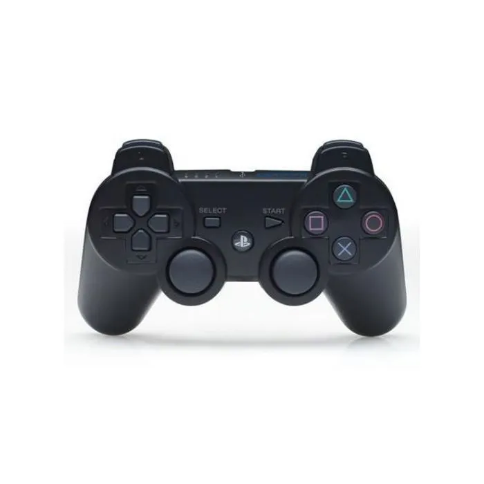 Manette PS3 Manette PS3 Sans Fil Bluetooth Noire – Haute Performance, Batterie Rechargeable & Vibration Intégrée