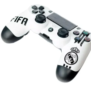 Manette PS4 REAL MADRID Sans Fil – Haute Qualité, Design Ergonomique & Vibration Intégrée
