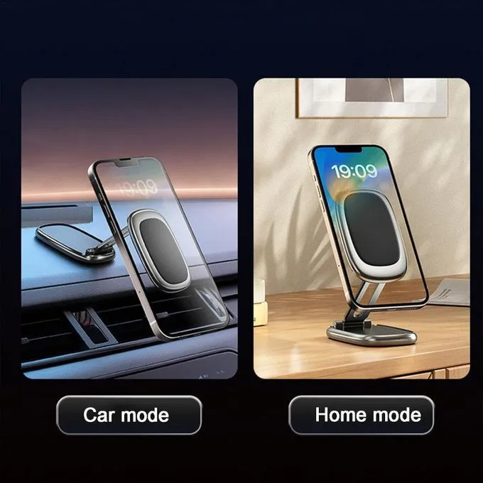 Support Voiture Téléphone Magnétique Pliable DM-17-2 Support Voiture Téléphone Magnétique Pliable DM-17 – Fixation Puissante, Rotation 360° Design Compact Universel