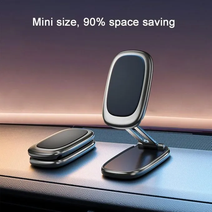 Support Voiture Téléphone Magnétique Pliable DM-17 Support Voiture Téléphone Magnétique Pliable DM-17 – Fixation Puissante, Rotation 360° Design Compact Universel