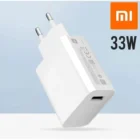 XIAOMI Chargeur Original 33W – Super Fast Charge avec câble Type-C pour Mi, Poco & Samsung