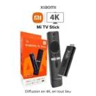 Xiaomi Mi TV Stick 4K Ultra HD – Diffusion Multimédia Portable avec Android TV™ 11, Dolby Vision & Google Assistant
