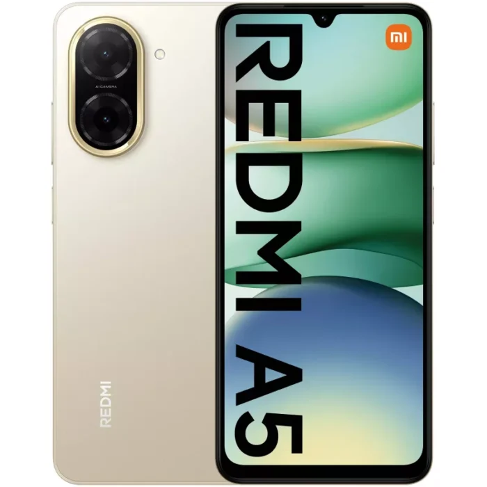 Xiaomi Redmi A5 – Full HD, 3Go RAM, 64Go ROM, Android 15, Batterie 5200mAh & Double Caméra 32MP