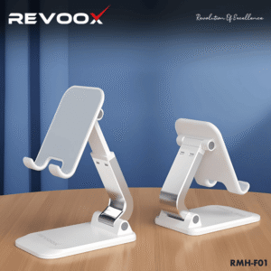 REVOOX Phone Holder RMH-F01 – Support Téléphone & Tablette Universel, Design Compact & Résistant