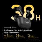 Oraimo SpaceBuds Air FreeFire – Écouteurs Sans Fil 38h | IPX4 & Localisateur Intelligent