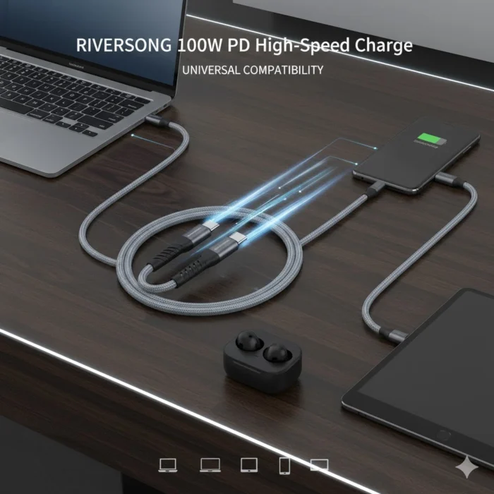 RIVERSONG Câble Hercules C6 USB-C RIVERSONG Câble Hercules C6 USB-C