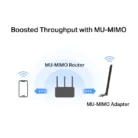 Adaptateur USB WiFi AC1300 Bi-Bande à Gain Élevé – 1300 Mbps, MU-MIMO, WPA3, Compatible Windows 10/11