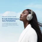 Oraimo BoomPop Pro Casque Sans Fil ANC Hybride | Autonomie 82H, Bluetooth 5.4, HavyBass