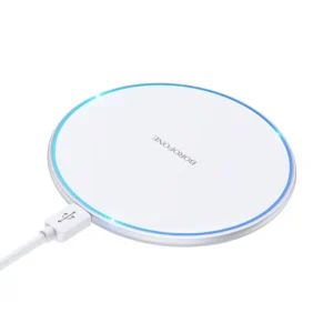 BOROFONE Ultra Slim Wireless Fast Charger 15W – Chargeur rapide sans fil universel
